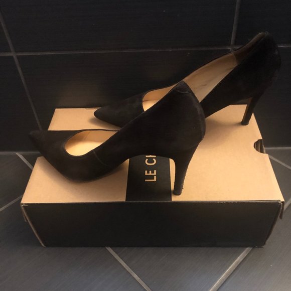 le chateau Shoes - 🖤Black Pointed Toe Heel/Pump